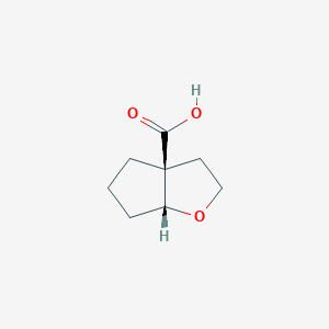 Rac-(3aR,6aS)-hexahydro-2H-cyclopenta[b]furan-3a-carboxylic acid