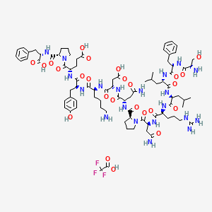 molecular formula C83H119F3N20O25 B12358371 TRAP-14 Trifluoroacetate 