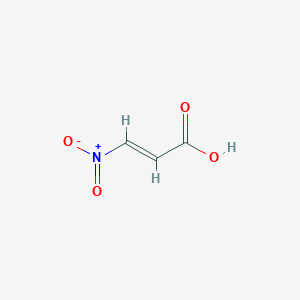 molecular formula C3H3NO4 B1235842 3-Nitroacrylic acid 