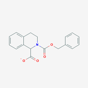 1,2(1H)-Isoquinolinedicarboxylic acid, 3,4-dihydro-, 2-(phenylmethyl) ester