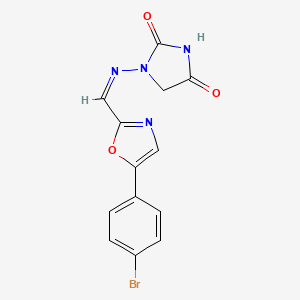 molecular formula C13H9BrN4O3 B1235849 EU4093 free base 