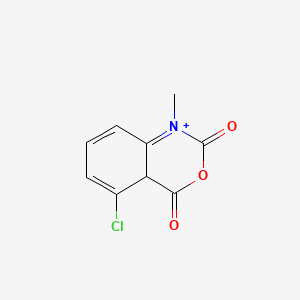 5-chloro-1-methyl-4aH-3,1-benzoxazin-1-ium-2,4-dione