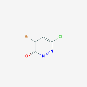 4-bromo-6-chloro-4H-pyridazin-3-one