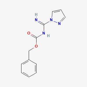 molecular formula C12H12N4O2 B12358664 N-Z-1H-Pyrazole-1-carboxamidine 