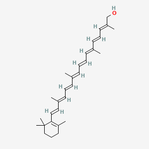 molecular formula C30H42O B1235868 8'-apo-β-胡萝卜醇 CAS No. 43126-13-2