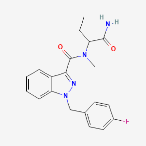 molecular formula C20H21FN4O2 B12358710 AB-FUBINACA isomer 5 CAS No. 2365471-25-4