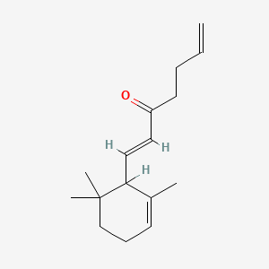 molecular formula C16H24O B1235873 α-Ionona de alilo CAS No. 79-78-7