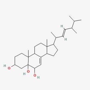 molecular formula C28H46O3 B1235876 Cerevisterol; Cerevisterin 