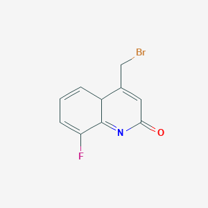 4-(bromomethyl)-8-fluoro-4aH-quinolin-2-one