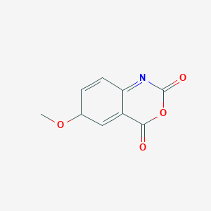 molecular formula C9H7NO4 B12358769 6-methoxy-6H-3,1-benzoxazine-2,4-dione 