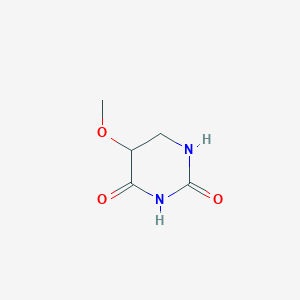 molecular formula C5H8N2O3 B12358773 5-Methoxydihydropyrimidine-2,4(1H,3H)-dione 