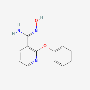 N'-hydroxy-2-phenoxypyridine-3-carboximidamide