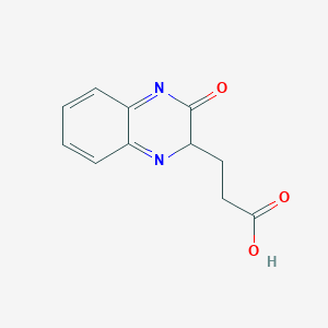 3-(3-oxo-2H-quinoxalin-2-yl)propanoic acid