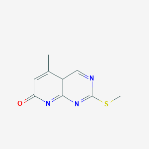 5-methyl-2-methylsulfanyl-4aH-pyrido[2,3-d]pyrimidin-7-one