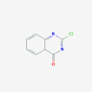 molecular formula C8H5ClN2O B12358925 2-chloro-4aH-quinazolin-4-one 