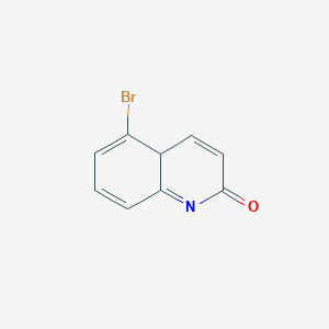 molecular formula C9H6BrNO B12358960 5-bromo-4aH-quinolin-2-one 