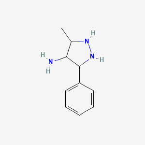 5-Methyl-3-phenyl-1H-pyrazol-4-ylamine