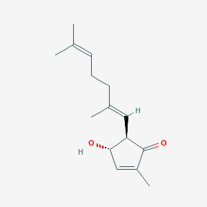molecular formula C15H22O2 B1235904 Litseaverticillol A 