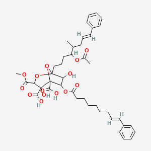 Zaragozic acid D3 deriv