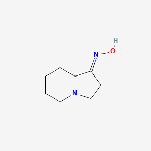 N-(octahydroindolizin-1-ylidene)hydroxylamine