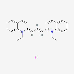 molecular formula C25H25IN2 B1235912 碘化品红 CAS No. 605-91-4