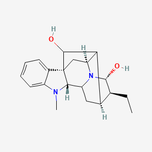 molecular formula C20H26N2O2 B1235913 PAF 阻滞剂；心脏毒性：抑制葡萄糖摄取 