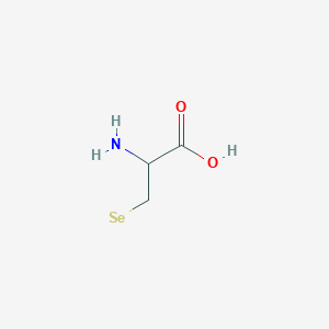 molecular formula C3H6NO2Se B1235915 3-Selenoalanine CAS No. 3614-08-2