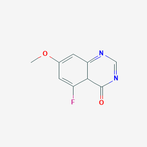 5-fluoro-7-methoxy-4aH-quinazolin-4-one