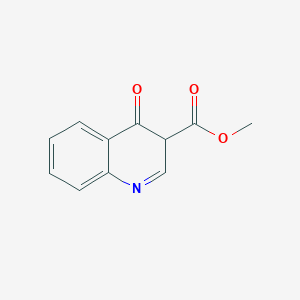 molecular formula C11H9NO3 B12359162 methyl 4-oxo-3H-quinoline-3-carboxylate 