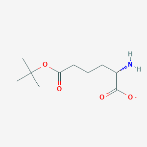 Hexanedioic acid, 2-amino-, 6-(1,1-dimethylethyl) ester, (2S)-(9CI)