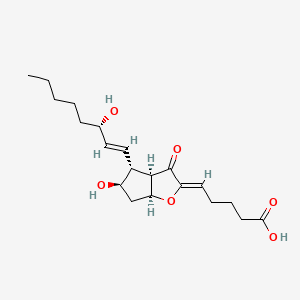 molecular formula C20H30O6 B1235927 7-oxoprostaglandin I2 CAS No. 79821-50-4
