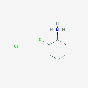 molecular formula C6H13Cl2N B12359286 2-Chloro-cyclohexylammonium chloride 