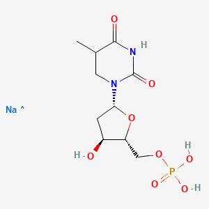 molecular formula C10H17N2NaO8P B12359309 CID 156592060 