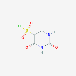 2,4-Dioxo-1,3-diazinane-5-sulfonyl chloride