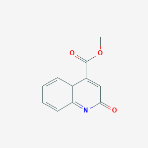 molecular formula C11H9NO3 B12359360 methyl 2-oxo-4aH-quinoline-4-carboxylate 