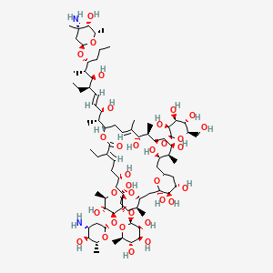 molecular formula C81H144N2O33 B1235937 Aculeximycin CAS No. 87912-51-4