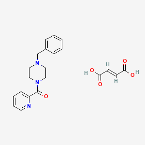 molecular formula C21H23N3O5 B1235938 Trelibet CAS No. 39640-14-7