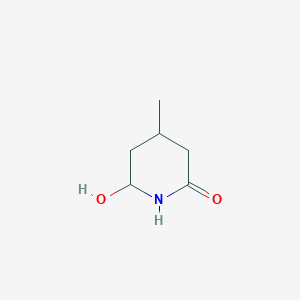 molecular formula C6H11NO2 B12359382 6-Hydroxy-4-methylpiperidin-2-one 