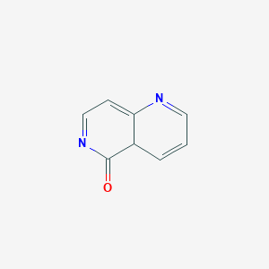 molecular formula C8H6N2O B12359472 4aH-1,6-naphthyridin-5-one 