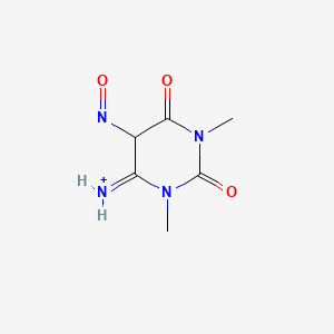 4-Amino-1,3-dimethyl-5-nitrosouracil,6-Amino-1,3-dimethyl-5-nitrosopyrimidine-2,4-dione