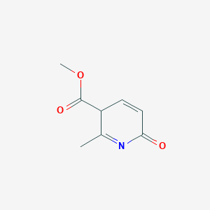 molecular formula C8H9NO3 B12359540 methyl 2-methyl-6-oxo-3H-pyridine-3-carboxylate 