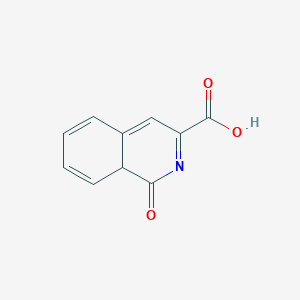 1-oxo-8aH-isoquinoline-3-carboxylic acid