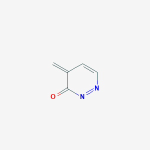 molecular formula C5H4N2O B12359616 4-Methylidenepyridazin-3-one 