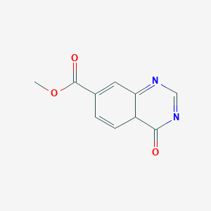 molecular formula C10H8N2O3 B12359688 methyl 4-oxo-4aH-quinazoline-7-carboxylate 