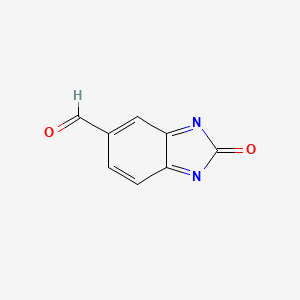 2-Oxobenzimidazole-5-carbaldehyde