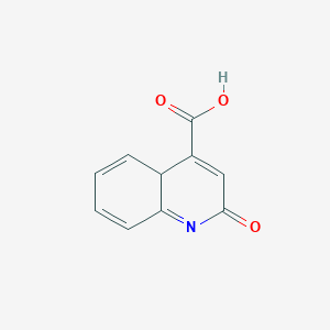 molecular formula C10H7NO3 B12359700 2-oxo-4aH-quinoline-4-carboxylic acid 