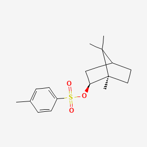 molecular formula C17H24O3S B12359723 (1R,2S)-1,7,7-Trimethylbicyclo[2.2.1]heptan-2-yl 4-methylbenzenesulfonate 