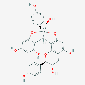 molecular formula C30H24O10 B1235978 Geranin A 