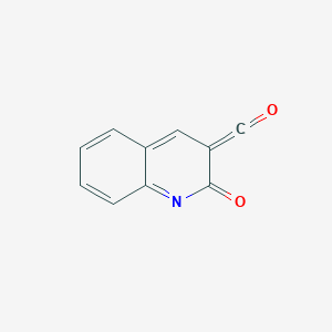 molecular formula C10H5NO2 B12359787 Carbonyl quinolinone 