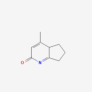 4-Methyl-4a,5,6,7-tetrahydrocyclopenta[b]pyridin-2-one